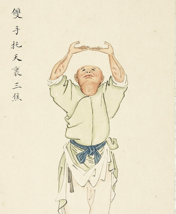 八段锦册 清代绘本 台北故宫博物院珍藏版 【来源：赤道365论坛】 帖子ID:60051 八段锦纪录片,八段锦大讲堂,八段锦讲座,八段锦著作